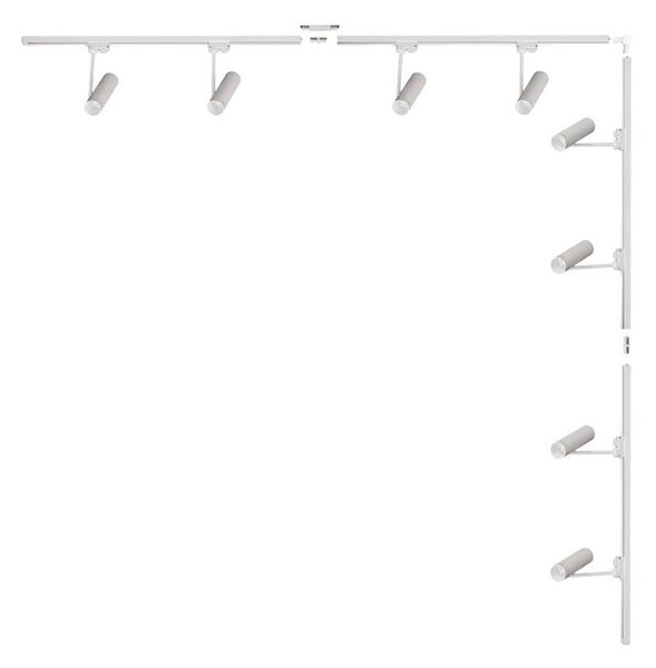 Zuma Line 3587 - Faretto a binario LISA 8xGU10/35W/230V bianco