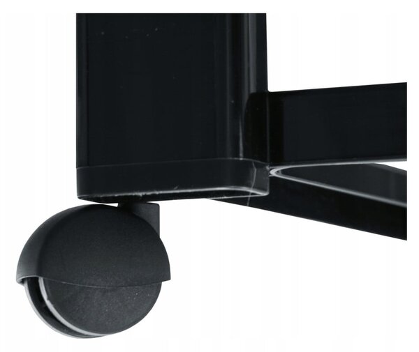 Mobiletto da bagno in plastica antracite 32,5x71 cm Country - Rotho