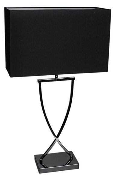 ByRydens 2820440-6513 - Lampada da tavolo OMEGA 1xE27/5W/230V nera