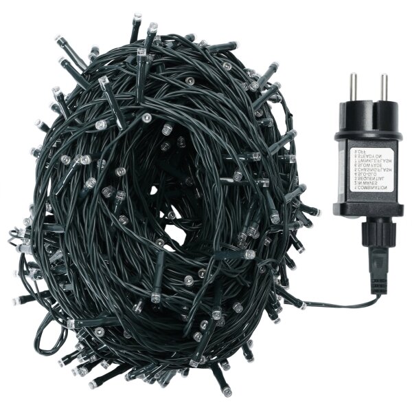 Aigostar - Catena natalizia LED RGBY da esterno 300xLED/3,6W/230V 30m IP44