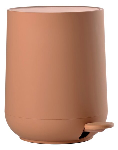 Pattumiera in plastica arancione 3 l Nova One - Zone