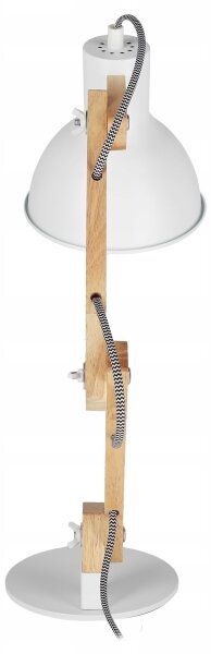 Lampada da tavolo 1xE27/40W/230V bianca