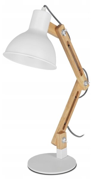 Lampada da tavolo 1xE27/40W/230V bianca