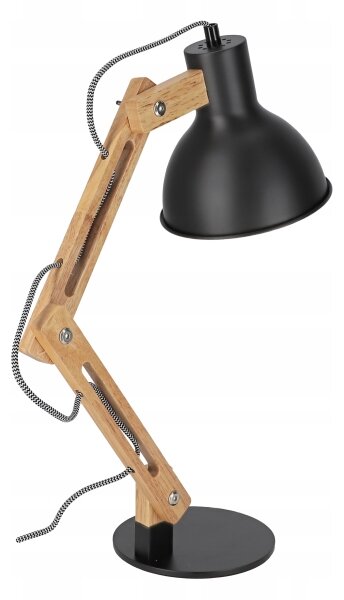 Lampada da tavolo 1xE27/40W/230V nera