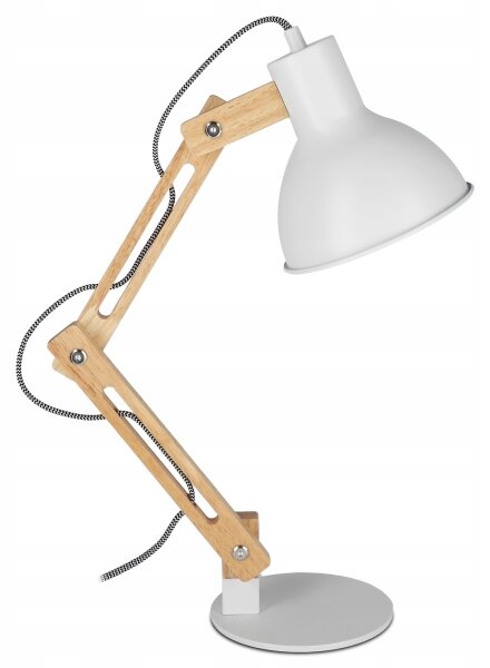 Lampada da tavolo 1xE27/40W/230V bianca