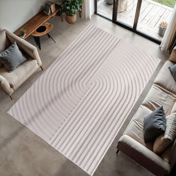 Tappeto da interno/esterno color crema 120x170 cm Doha 1658 Cream – Ayyildiz Carpets