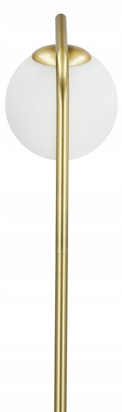 Lampada da terra 1xE27/40W/230V oro/bianco