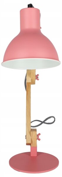 Lampada da tavolo 1xE27/40W/230V rosa