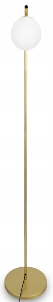 Lampada da terra 1xE27/40W/230V oro/bianco