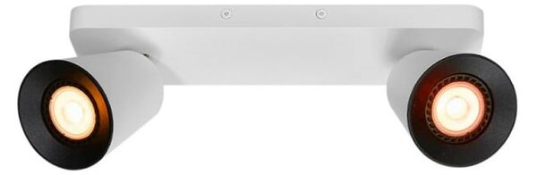 Lampada da soffitto bianca con paralume in metallo 9x31 cm Elli - GTV