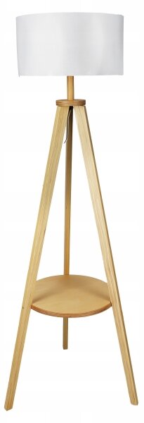 Lampada da terra 1xE27/40W/230V bianca