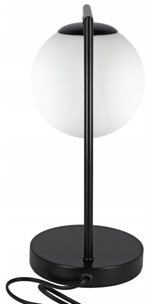 Lampada da tavolo 1xE27/40W/230V nero/bianco
