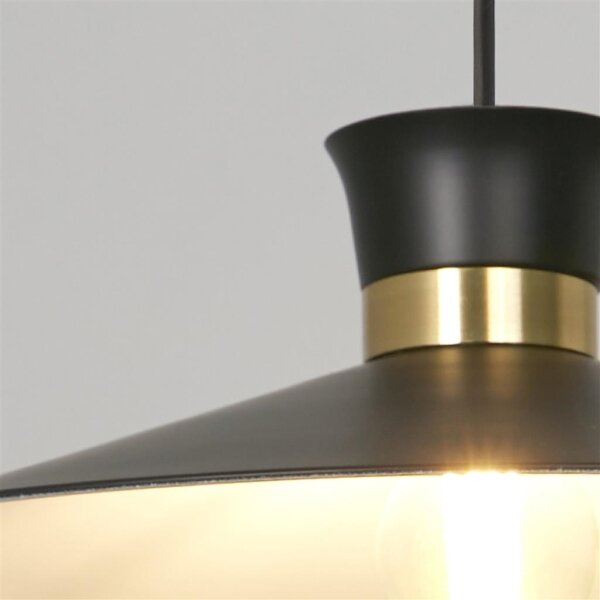 Searchlight 601891BK - Lampadario a cavo BALHAM 1xE27/60W/230V