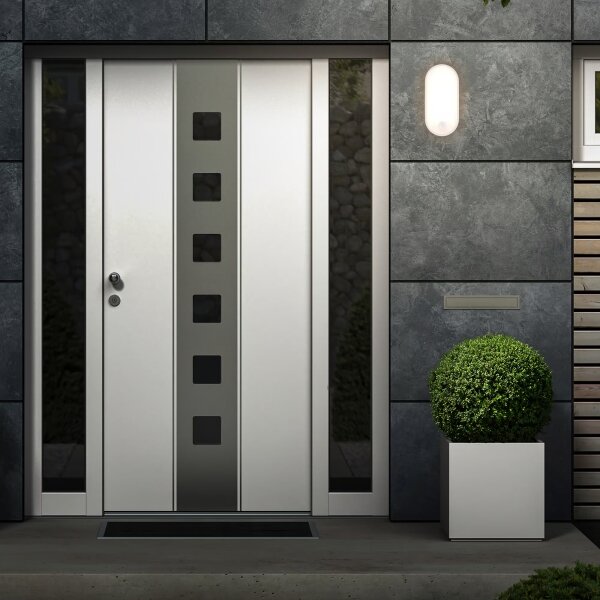 Brilo - applique da esterno a LED con sensore di movimento LED/12W/230V IP65 bianca