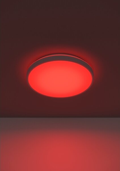 Eglo 300689 - Plafoniera LED RGBW dimmerabile MONTARELLINO-Z LED/18,5W/230V bianca + telecomando