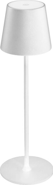 Lampada da tavolo LED da esterno dimmerabile LED/4W/4000 mAh 3000/4000/5500K IP44 bianco