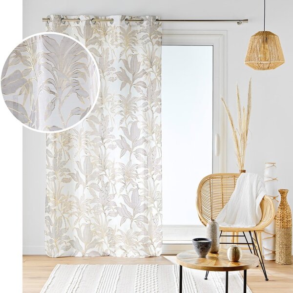 Tenda in beige e oro 135x240 cm Vayana - douceur d'intérieur