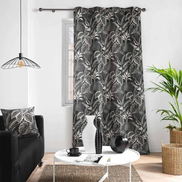 Tenda bianca e nera 140x260 cm Cabana - douceur d'intérieur