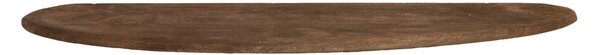 Mensola colore naturale scuro in mango massiccio 70 cm Ginosu – Light & Living