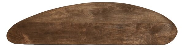 Mensola colore naturale scuro in mango massiccio 70 cm Ginosu – Light & Living