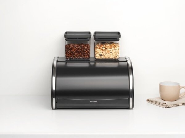 Cestino per pane in metallo Roll Top – Brabantia