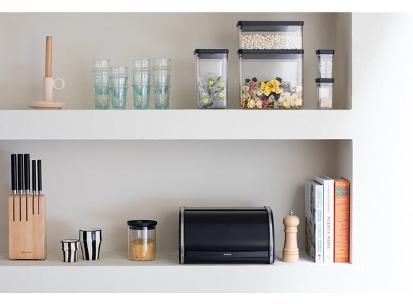 Cestino per pane in metallo Roll Top – Brabantia