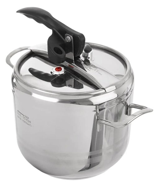 Pentola a pressione in acciaio inox con coperchio , 5 l Profi - Orion