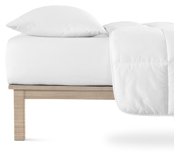Lenzuolo elastico in jersey bianco 180x200 cm Boxspring - Andrea Simone