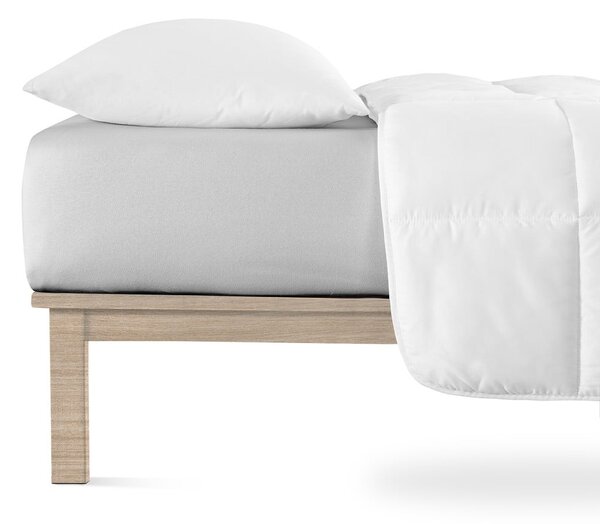 Lenzuolo elasticizzato in jersey grigio chiaro 180x200 cm Boxspring - Andrea Simone
