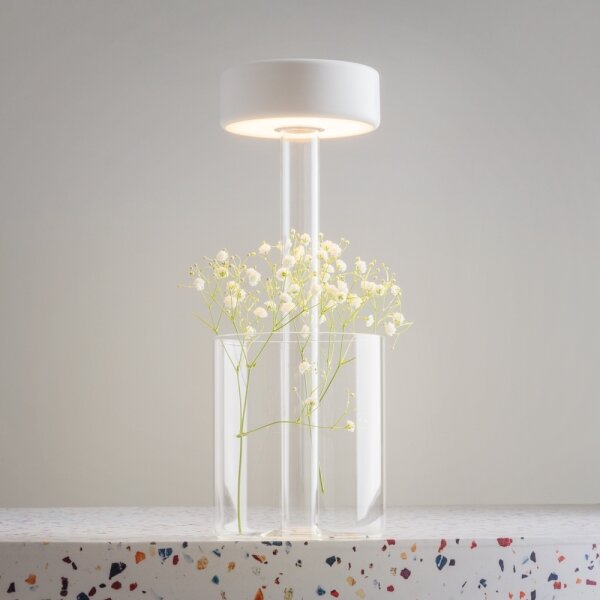 Maytoni MOD229TL-L3W3K1 - Lampada da tavolo LED dimmerabile portatile 3W/5V bian