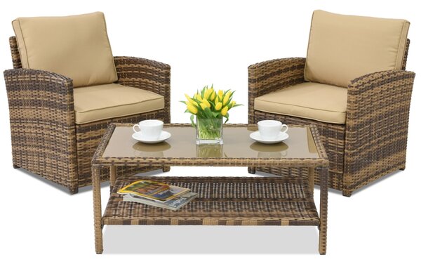 Mobili da giardino Monaco Terrace Garden Point marrone