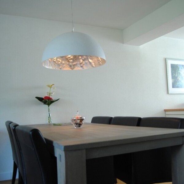 Lampada a sospensione moderna bianca 70 cm - Magna
