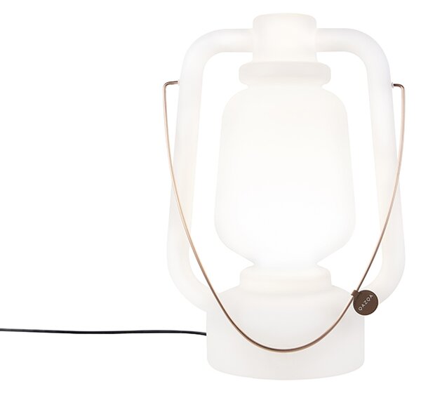 Lampada da terra bianca 51 cm IP44 - STORM Large