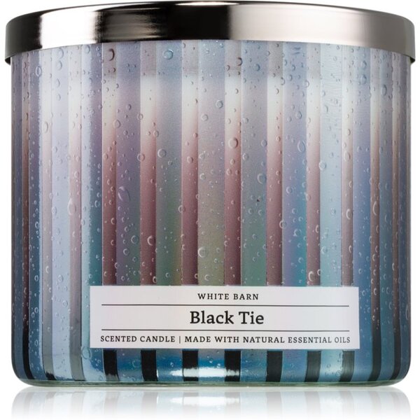 Bath & Body Works Black Tie candela profumata III. 411 g