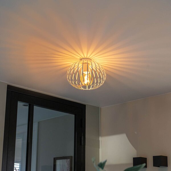 Plafoniera di design bianca 30 cm - Johanna