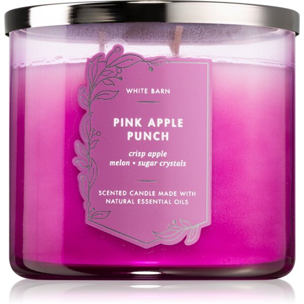 Bath & Body Works Pink Apple Punch candela profumata I. 411 g