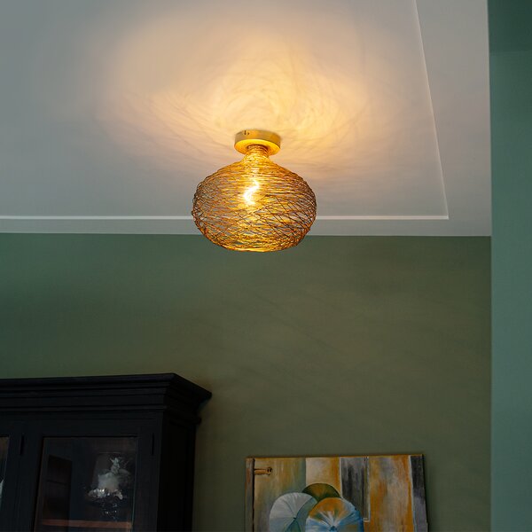 Plafoniera di design oro - Sarella