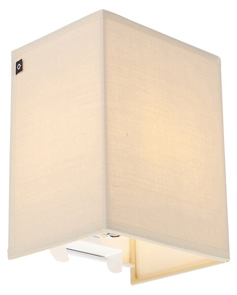 Applique da parete rustica beige - Vete