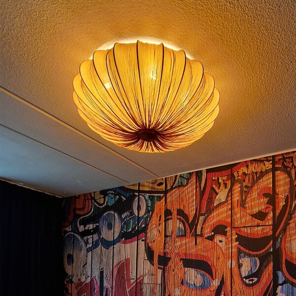 Plafoniera di design beige 60 cm 5 luci - Plu