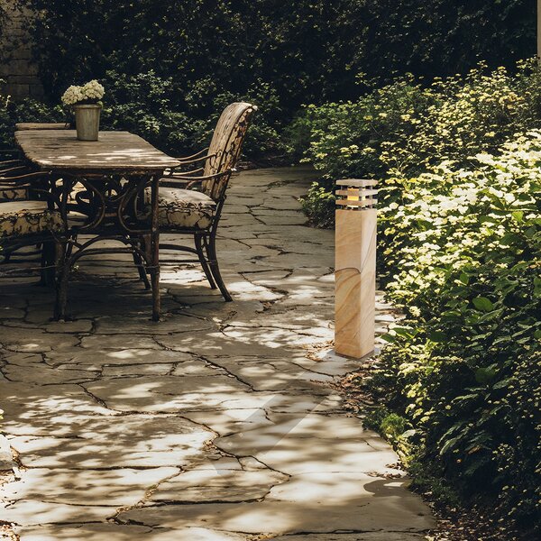 Lampioncino esterno beige 70 cm - GRUMPY