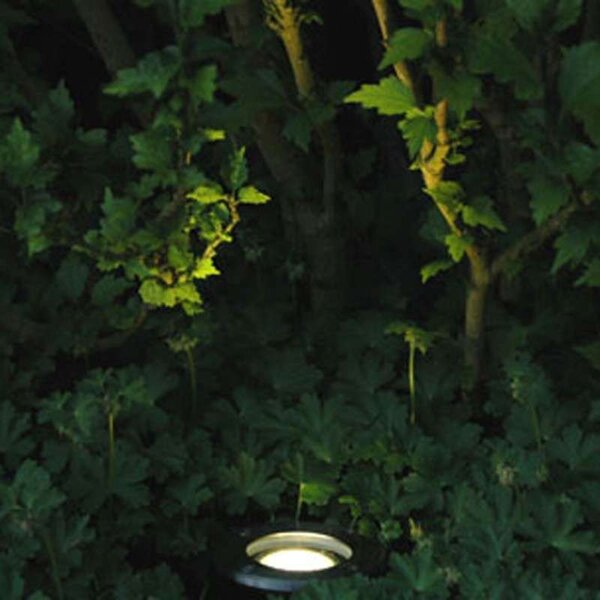 Faretto da terra moderno in acciaio inossidabile - Basic Round