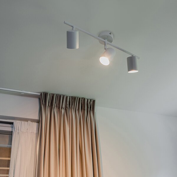 Faretto Smart bianco inclinabile con Wifi GU10 - Jeana 3