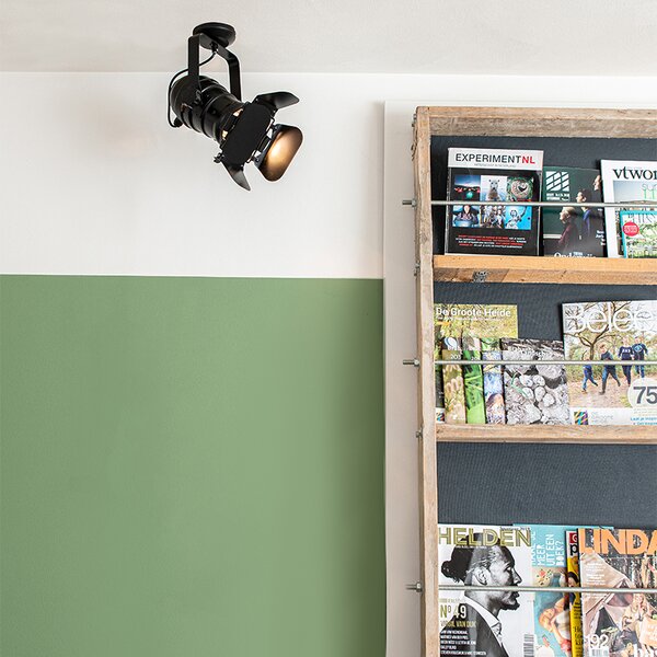 Faretto da studio smart nero orientabile e inclinabile con WiFi A60 - Movie