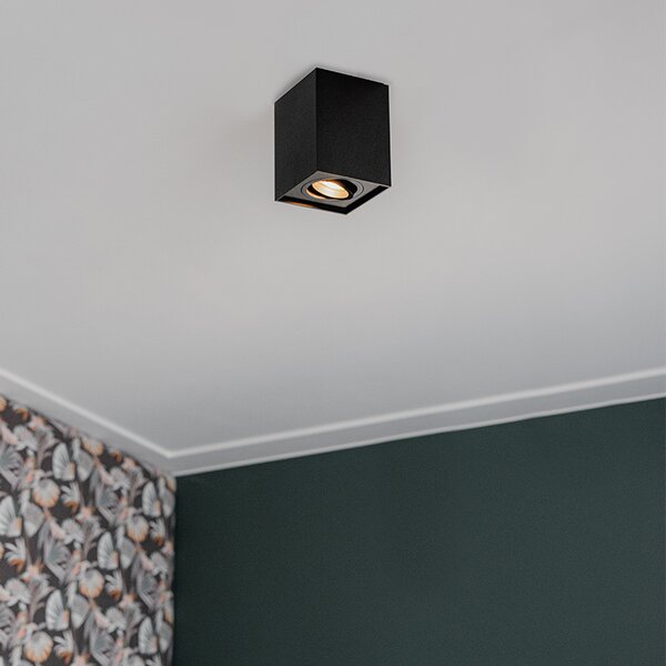 Faretto orientabile nero - Quadro 1 up