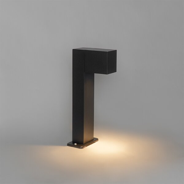 Lampada da esterno industriale da terra nera 35 cm IP44 - Baleno