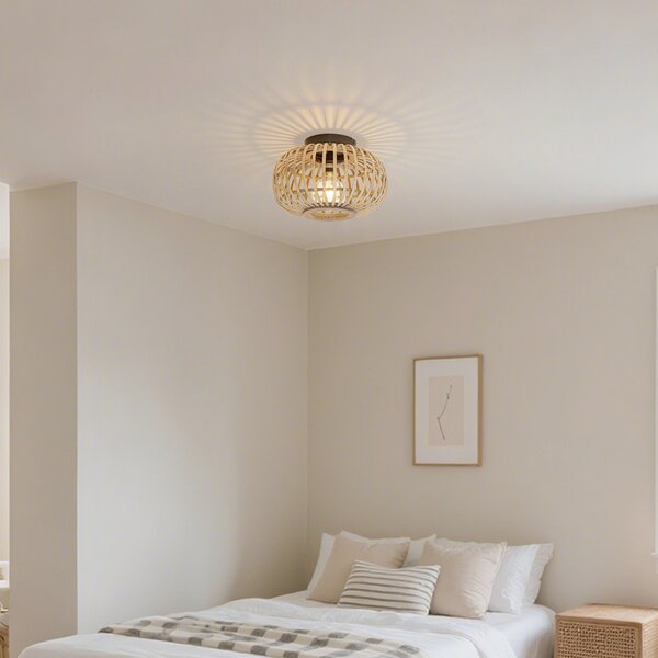 Lampadario orientale in bambù - Amira