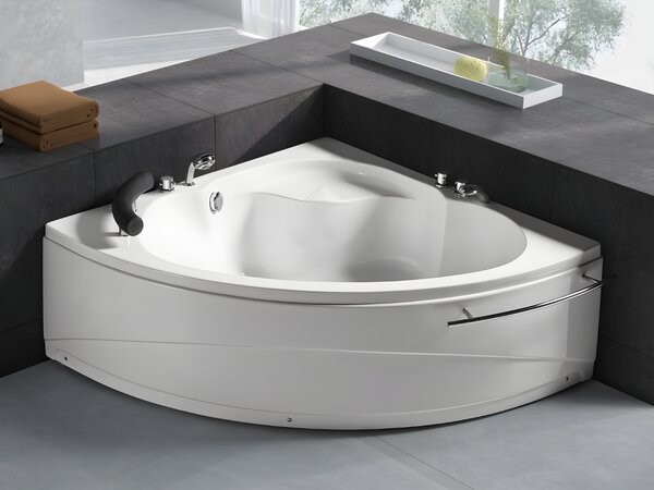 Vasca bagno idromassaggio ad angolo 135x135 cm