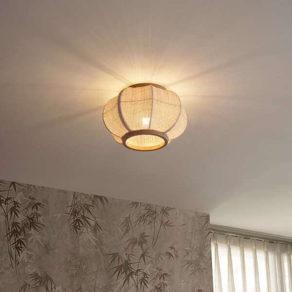 Lampada da soffitto orientale naturale - Rob