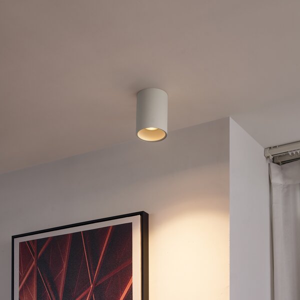 Faretto da incasso moderno beige GU10 50 mm rotondo - Deep
