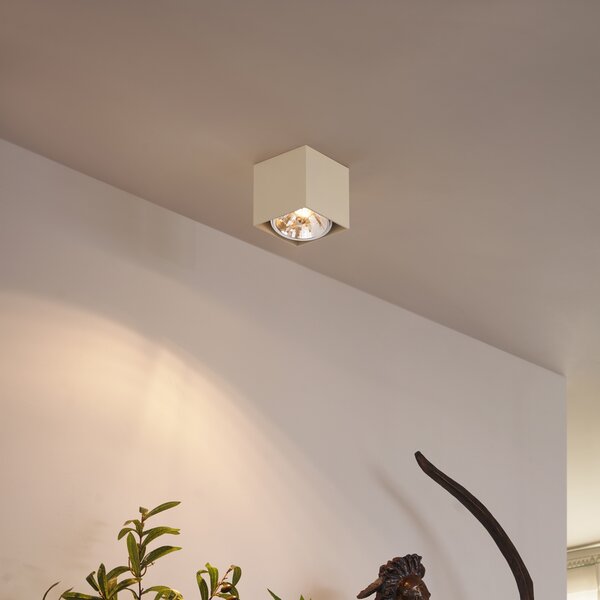 Faretto da parete moderno beige G9 orientabile - Box